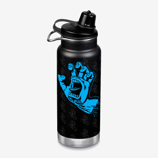 32oz-tkwide-with-chug-cap-santa-cruz-screaming-hand-s2 K32TKWCG-BK-SantaCruze_ScreamingHand.jpg